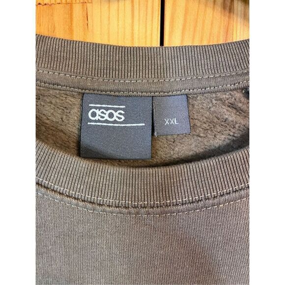 ASOS Mens Cotton Pullover Sweatshirt Size 2XL (3343) - Picture 3 of 5